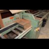 Hoejslev cut-off saw with conveors and stop - nr. 2045