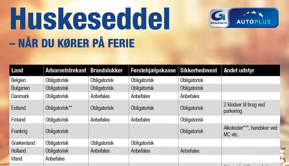 Ferietjek
