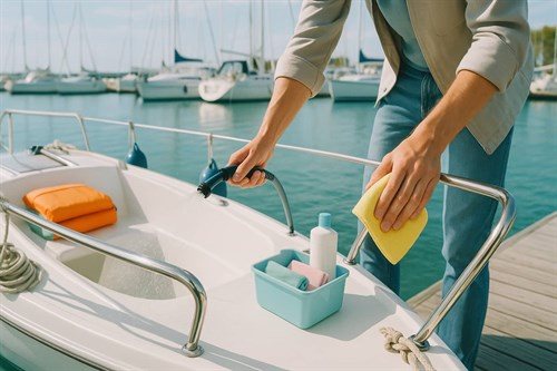 Foraarsklargoering -baad -tjekliste